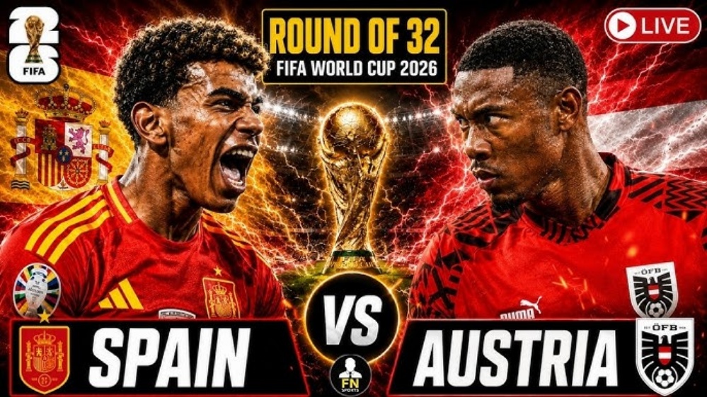 12BET WC Preview: สเปน พบ ออสเตรีย รอบ 2 ฟุตบอลโลก 2026